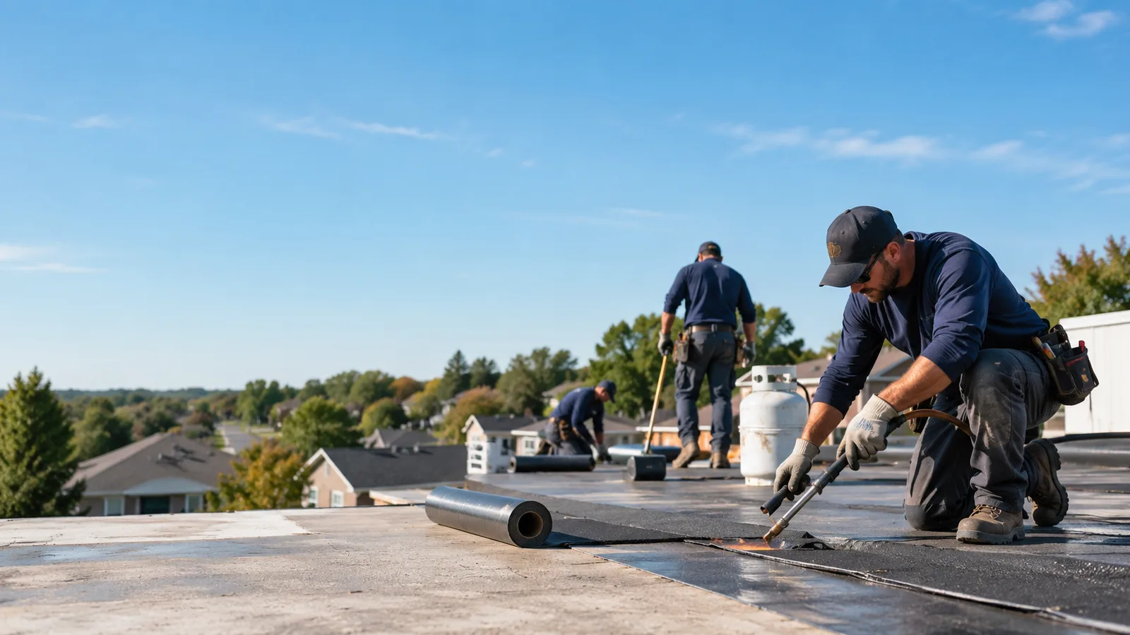 Flat Roof Leak Repair providers in Doucette, TX